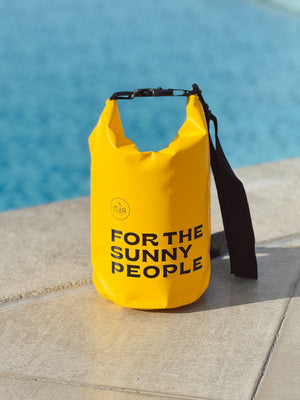 Sunny People Dry Bag 5L - Yellow