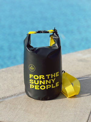 Sunny People Dry Bag 5L - Black